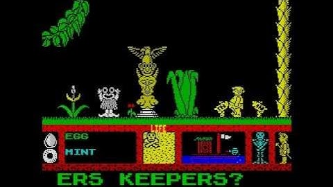 Three Weeks in Paradise Walkthrough, ZX Spectrum