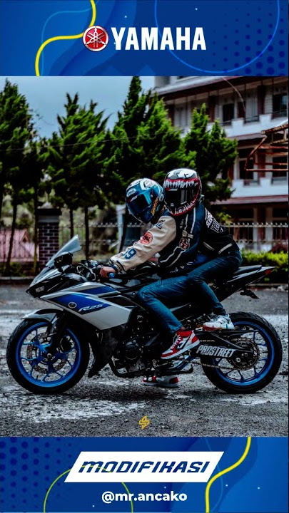 bocengan naik motor yamaha R15 yuk? 😎✊ keren banget dah... gaspolll !