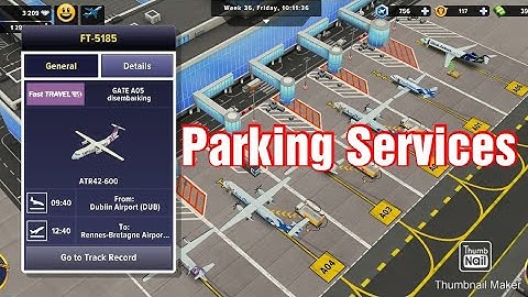 How to: Check Parking Services | Airport Simulator Tycoon: First Class