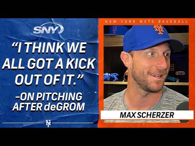 Jacob deGrom and Max Scherzer highlights to help you forget about