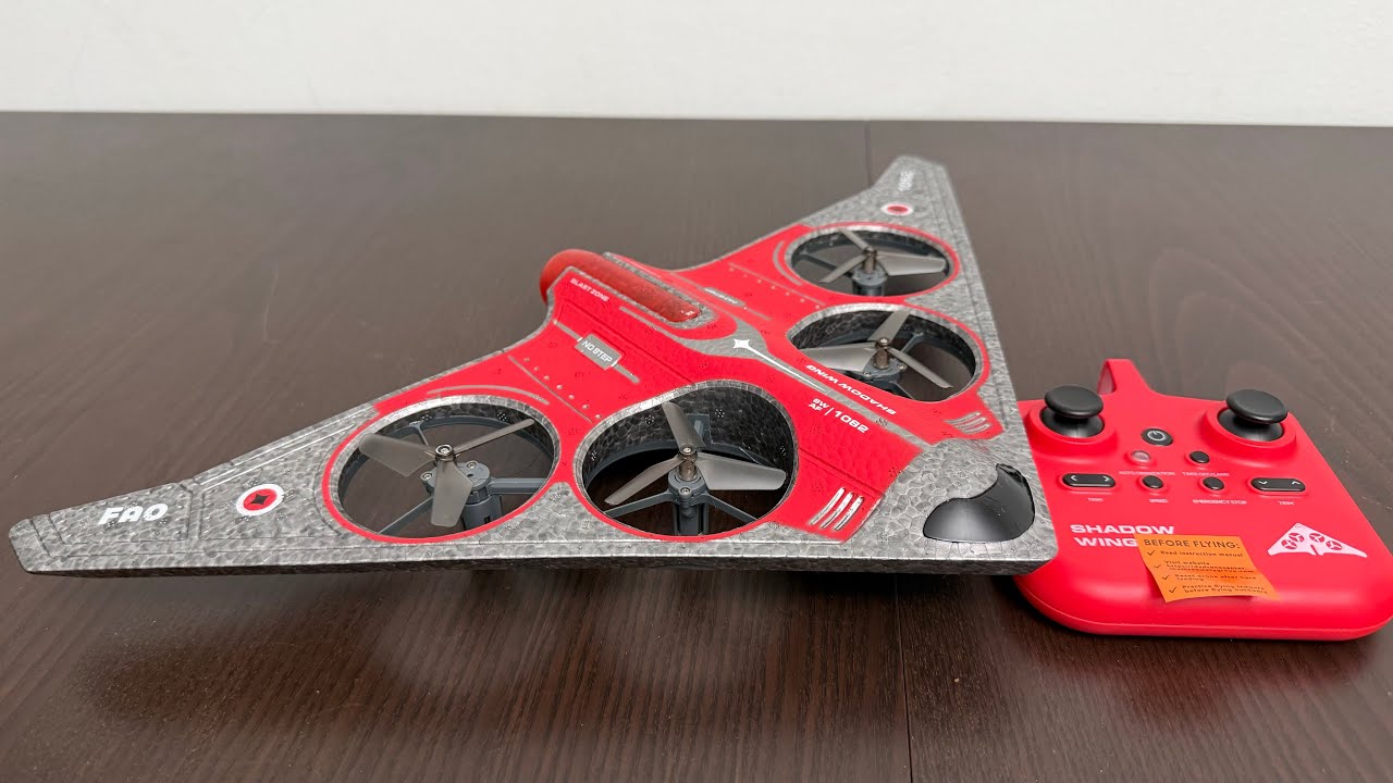 FAO Schwarz Shadow Wing Drone RC Jet Toys Unboxing ASMR 