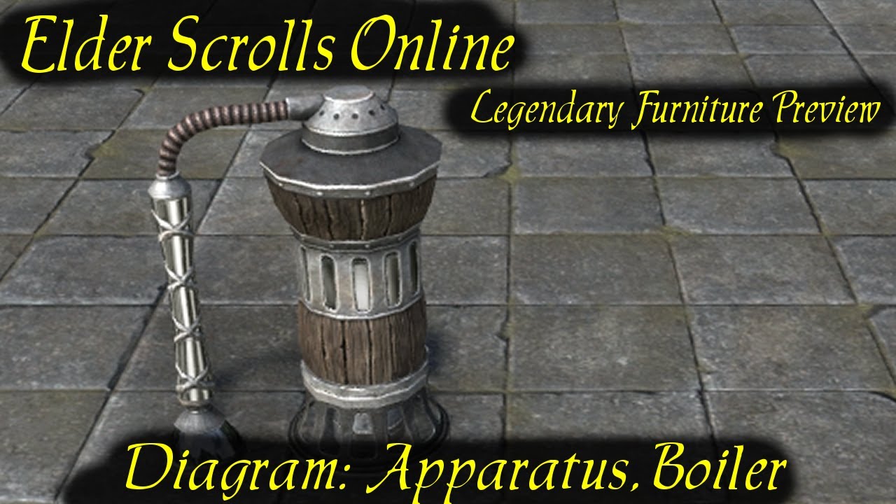 Eso Diagram Apparatus Boiler Legendary Recipe Furniture Preview