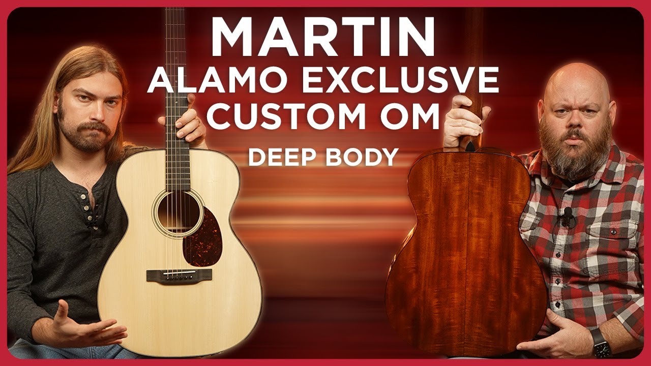 The Newest Martin Custom Shop Alamo Exclusive: Deep Body Flame