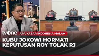 Download lagu Kubu Jokowi Tanggapi Sikap Roy Suryo Tolak Restorative Justice dan Pengakuan Bersalah | AKIM tvOne