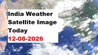 India Weather Satellite Image Today 12-08-2026 | India Weather #imd #weather screenshot 3