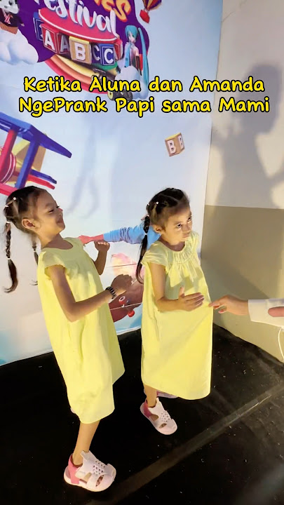 ALUNA AND AMANDA DARE TO PRANK DAD AND MOMMY‼️🤣 #shorts #alviandmiracle