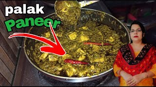 hotal style palak paneer || recipe in Hindi Salma masala kitchen