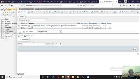 MODUL 10 DESAIN WEB | MEMBUAT DATABASE PARIWISATA