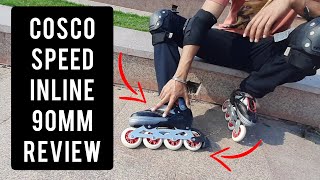 Cosco Inline Speed Skate 90mm Review (in हिंदी) - Pros and Cons screenshot 5