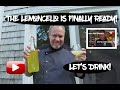How to finish making your simple homemade Lemoncello: IT'S READY! LET'S DRINK!