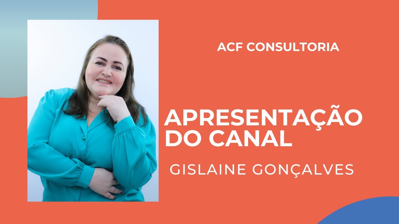 Apresentação do novo canal do YouTube