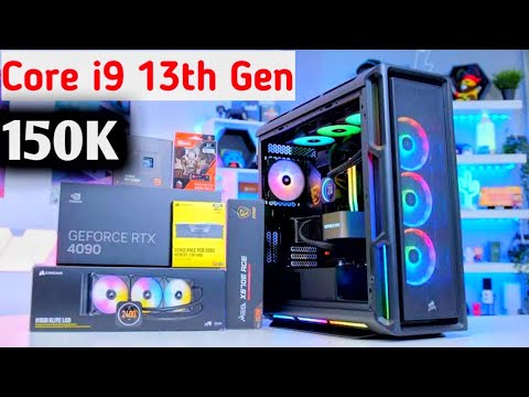 intel core i9 13900k pc build || Intel 13th Gen Core i9-13600K Gaming PC Build || Gaming pc build BD