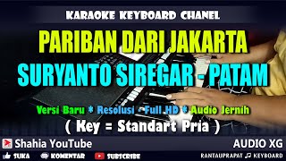 KARAOKE PARIBAN DARI JAKARTA - PATAM KARO NADA PRIA | Shahia Youtube