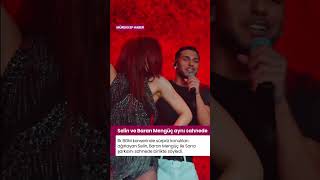 Selim ve Baran Mengüç aynı sahnede #selin #baranmengüç #shorts #shortvideo