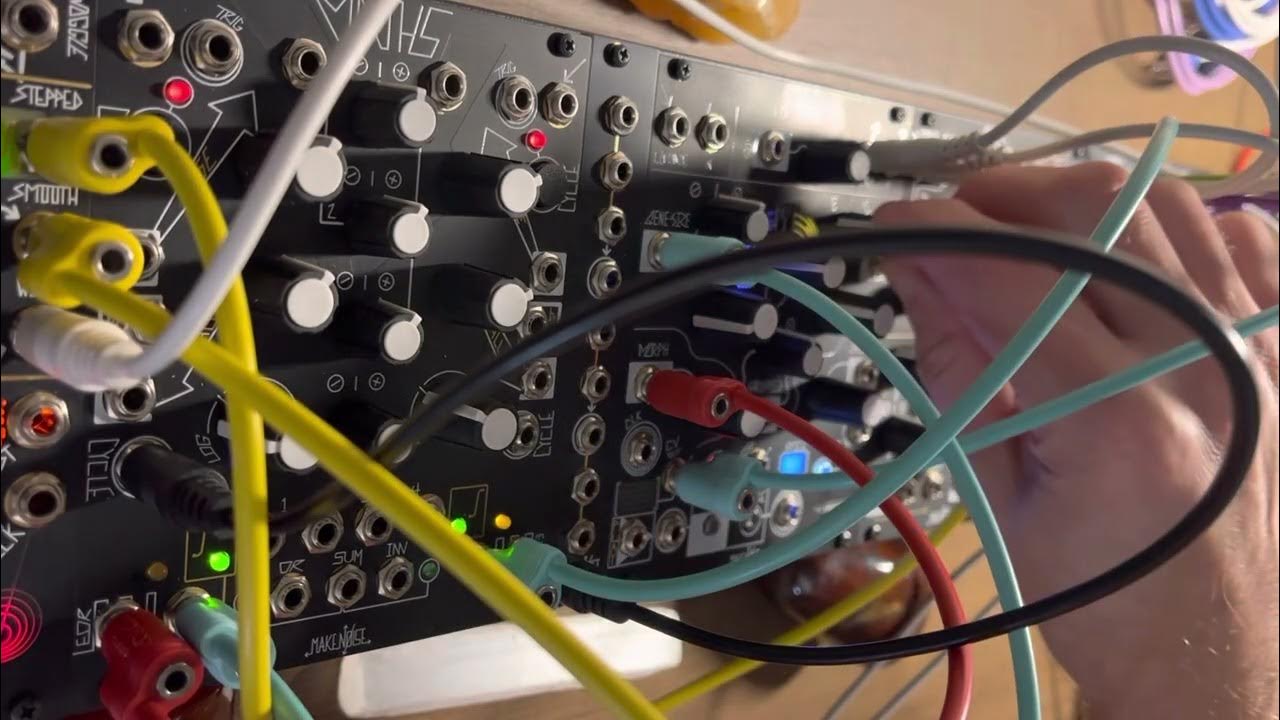 Make Noise Tape and Microsound Music Machine soaring aquatic flower 