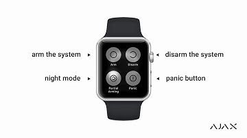 How to use Ajax app on Apple Watch