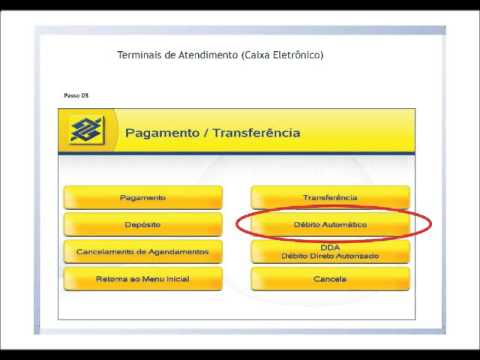 Autorizar débito automático no Banco Do Brasil - YouTube