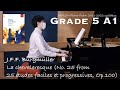 Grade 5 a1  burgmller la chevaleresque op100 no25  abrsm piano exam 20212022  stephen fung