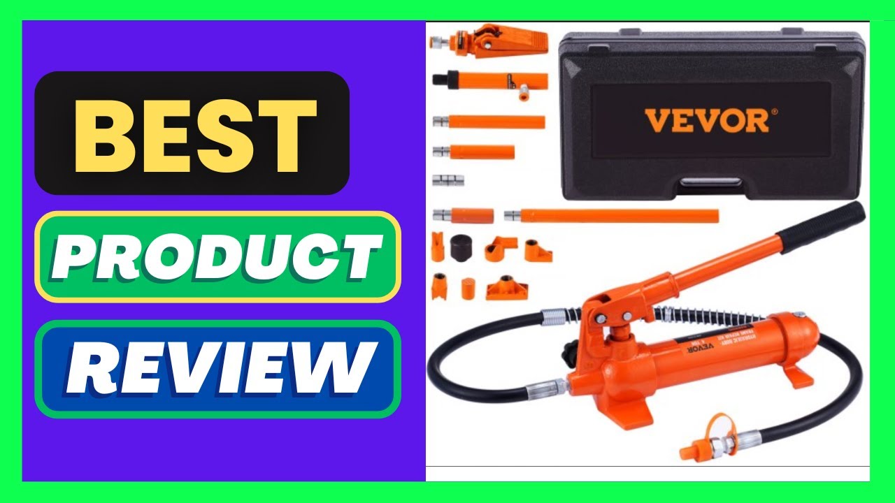 VEVOR 4 Ton/8800 LBS Porta Power, Portable Hydraulic Ram