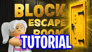 BLOCK ESCAPE ROOM FORTNITE (How To Complete Block Escape Room) [PunTeam]