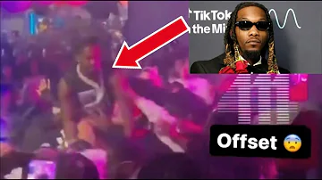 Offset PHYSICAL ALTERCATION & Almost THROWS HANDS At Starlets Club After Fan Threw Money At Him