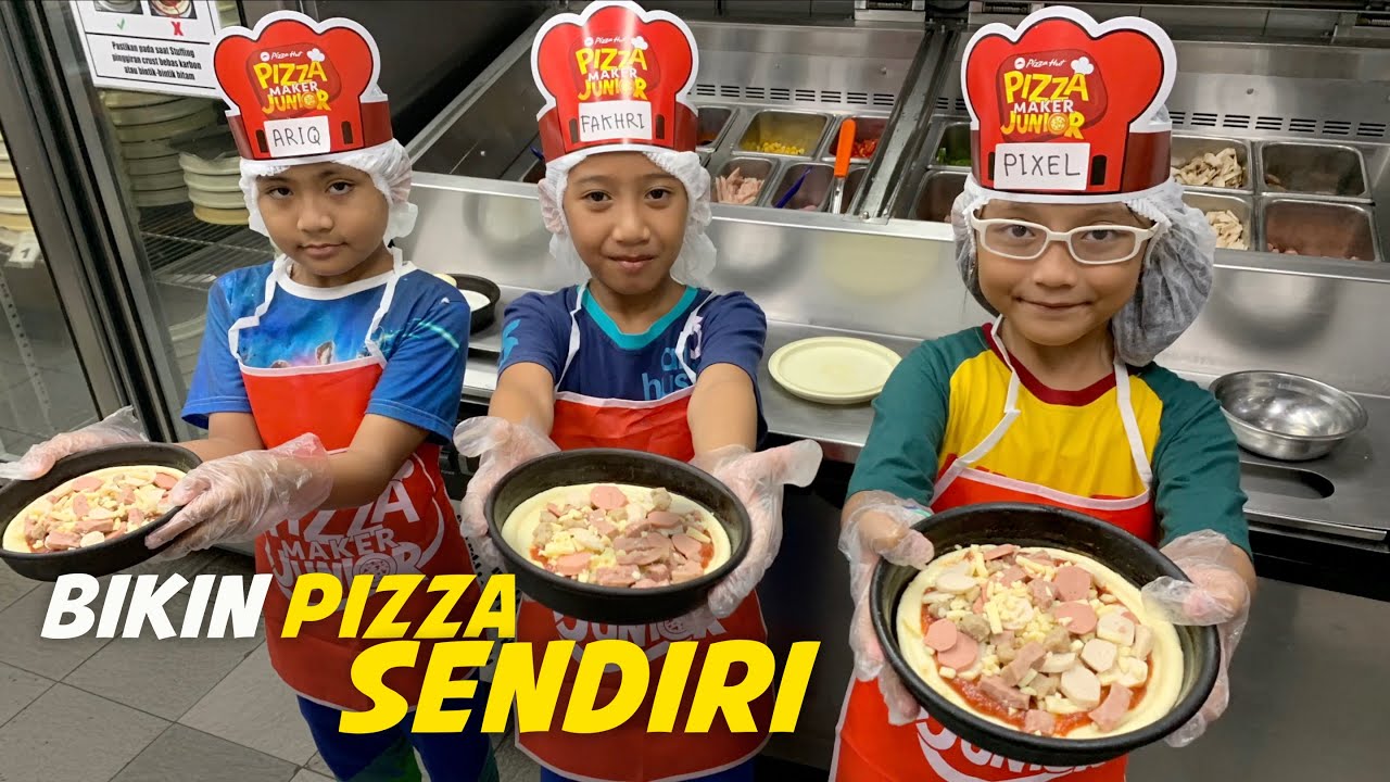 Pixel Bikin Pizza Sendiri di Pizza Hut, Seru Banget!!!
