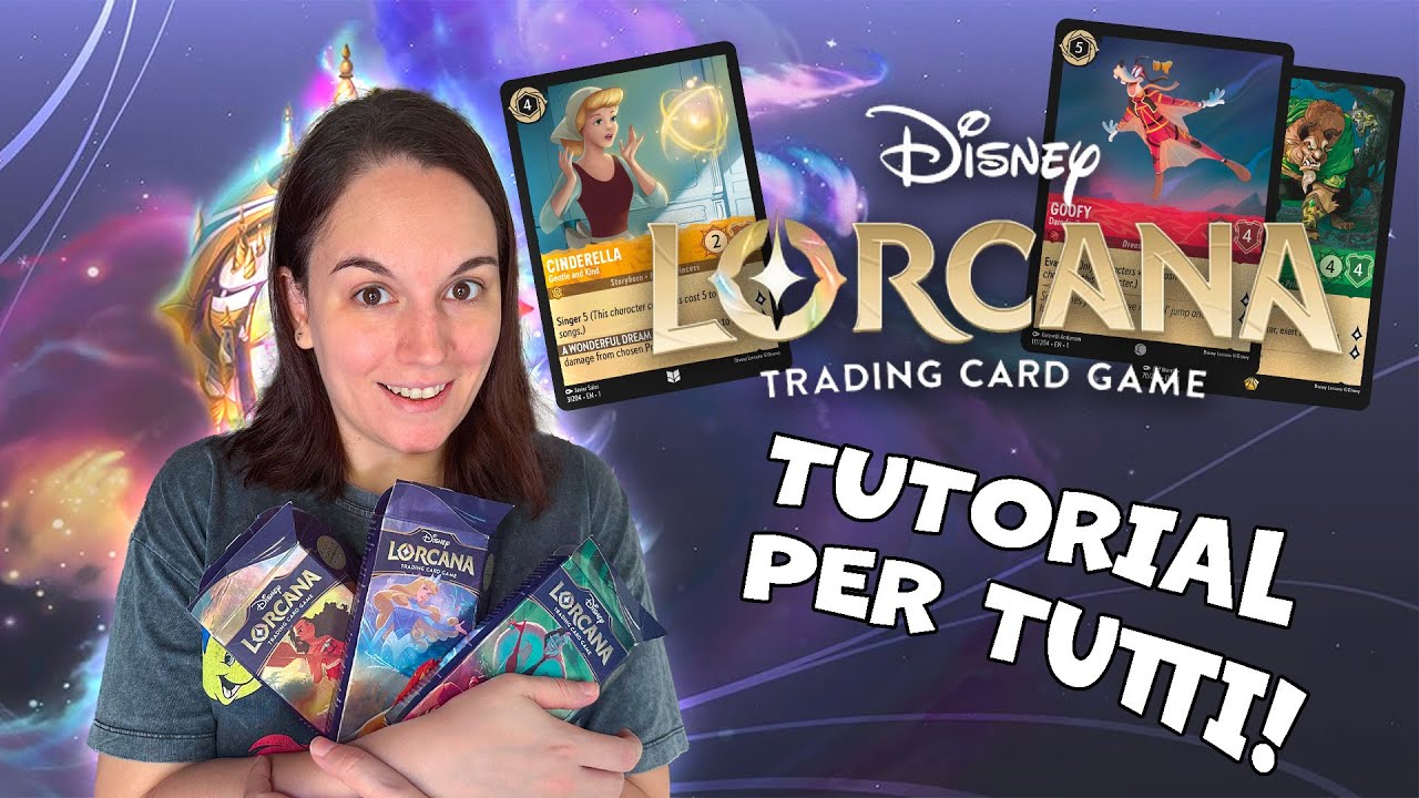 Disney LORCANA - COME SI GIOCA al NUOVO gioco TCG spiegato FACILE - YouTube