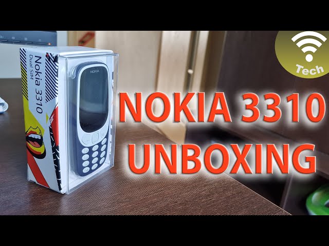 Unboxing Nokia 3310