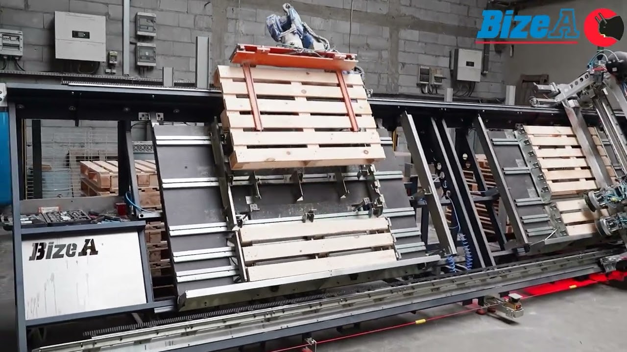Automatyczne zbijanie palet | Technika połączeń | BizeA