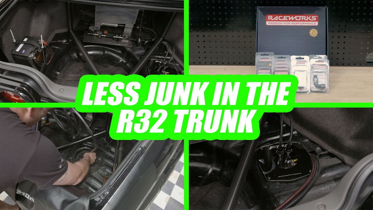 R32 GTR InTank Pump and Boot Fuel System Upgrade Motive Garage