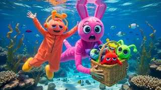 Orange Sprunki Was Found Covered In Thick Black Mud Pinki Didnt Expect This