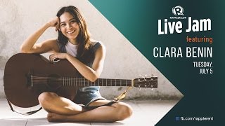 Rappler Live Jam: Clara Benin