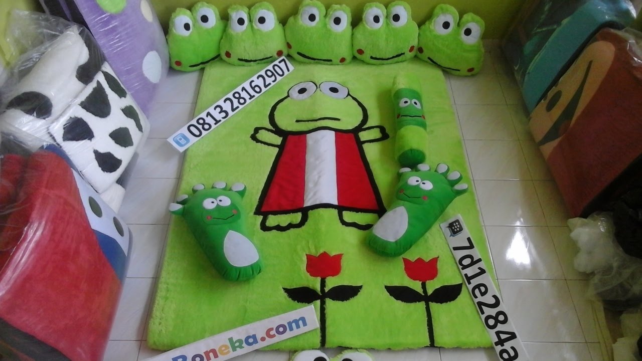 Karpet keroppi full set murah YouTube Karpet keroppi full set murah YouTube