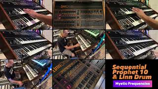 MYSTIC FREQUENCIES - ETERNITY Part 2 - VINTAGE SYNTH JAM - SCI PROPHET 10 and LINN DRUM