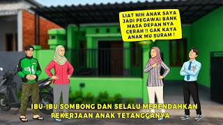 Arrogant Mom Brags to Everyone That Her Son Is a Bank Employee | Animated Drama Cartoon