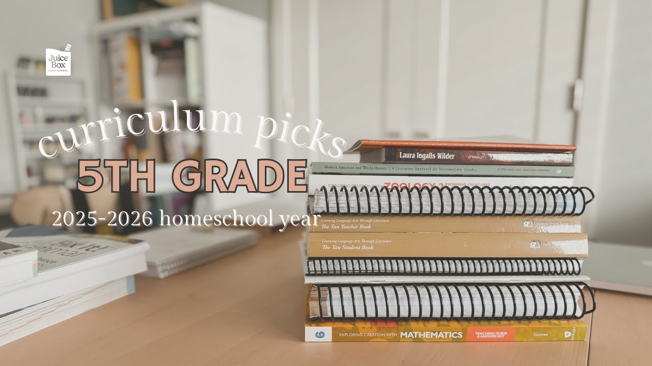 5TH GRADE HOMESCHOOL CURRICULUM PICKS | 2025-2026