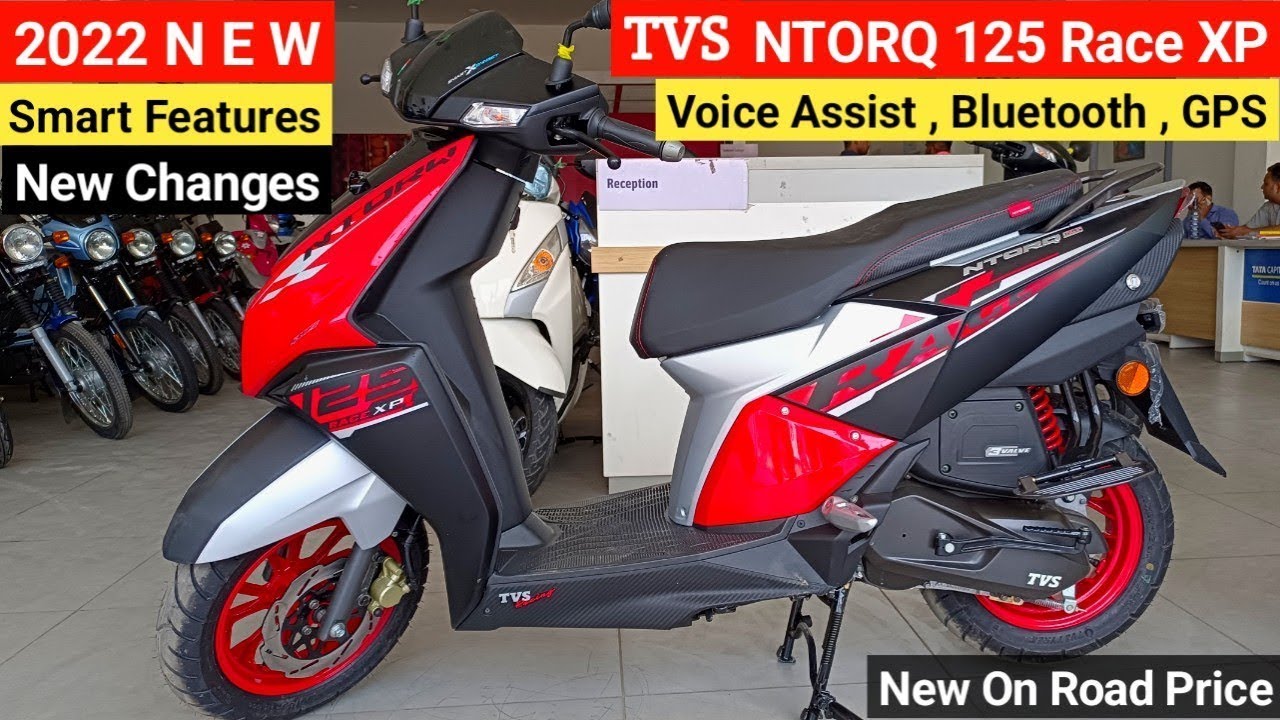 New TVS NTORQ 125 Race Edition 2022 Features, Price, Look & Review
