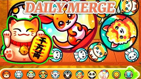 DAILY MERGE || SORT AND MERGE beckoning cat (Maneki Neko) game play no.2