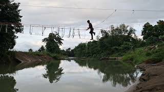 The Monkey Bridge built by Philippine Master Guide