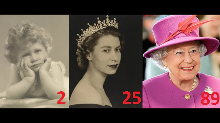 Queen Elizabeth II from 0 to 95 years old