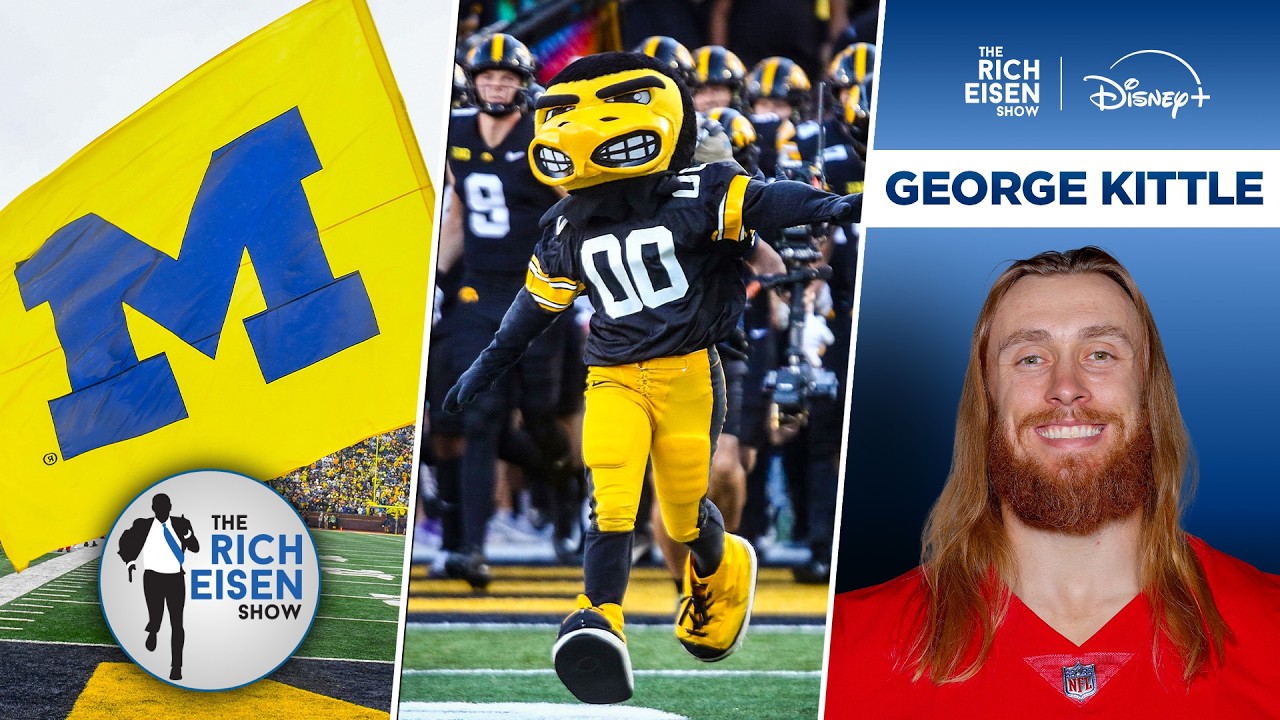 The Stakes are B1G for Michigan Alum Rich and Iowa Alum George Kittle This Weekend!!!