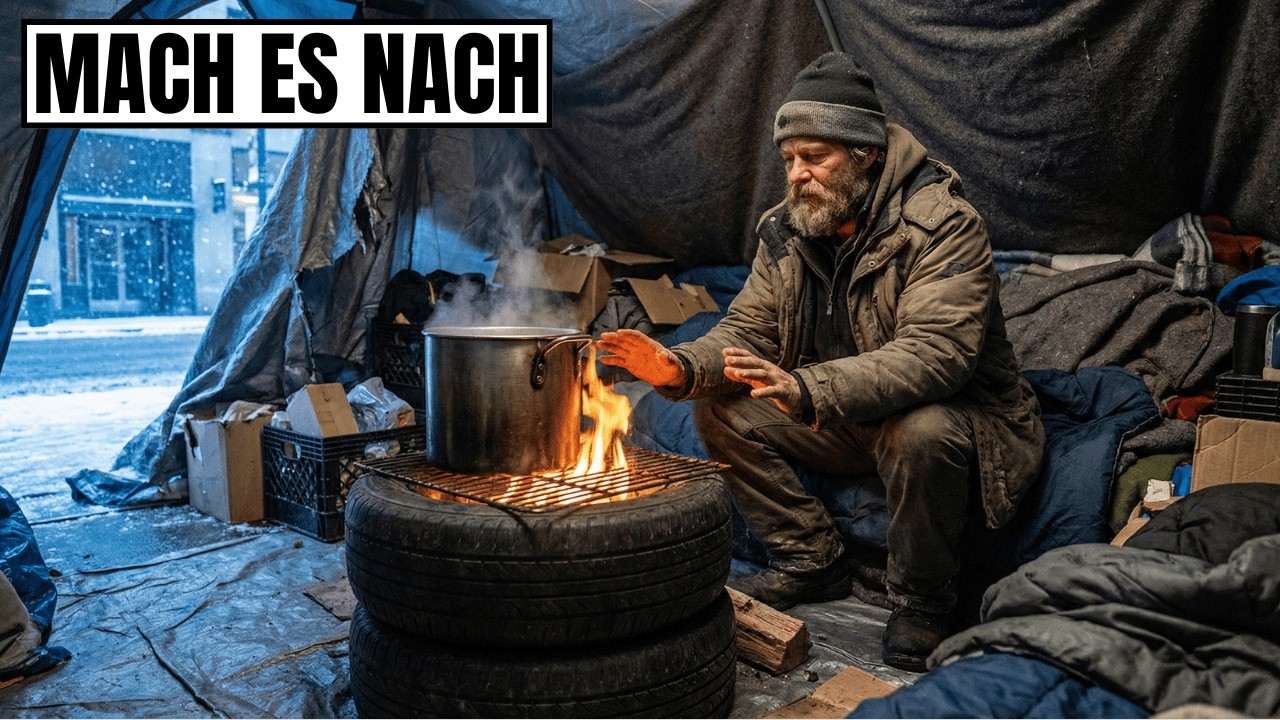 25 günstige Wege, ohne Gas und Strom warm zu bleiben – für Obdachlose