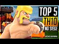 Top 5 Best Town Hall 10 Attacks WITHOUT SIEGE