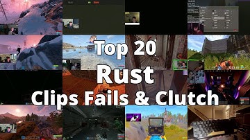 Top 20 Rust Clips Fails & Clutch -- this Week #50