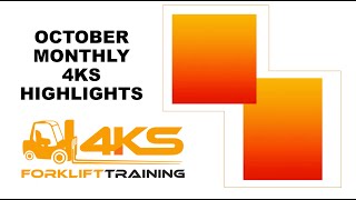 4KS Forklift Training Birmingham October 2023 Highlights