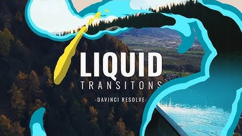 Liquid Transitions DaVinci Resolve Templates