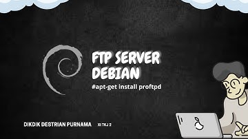 INSTALASI FTP SERVER PADA DEBIAN 9 CLI MODE DI VIRTUALBOX