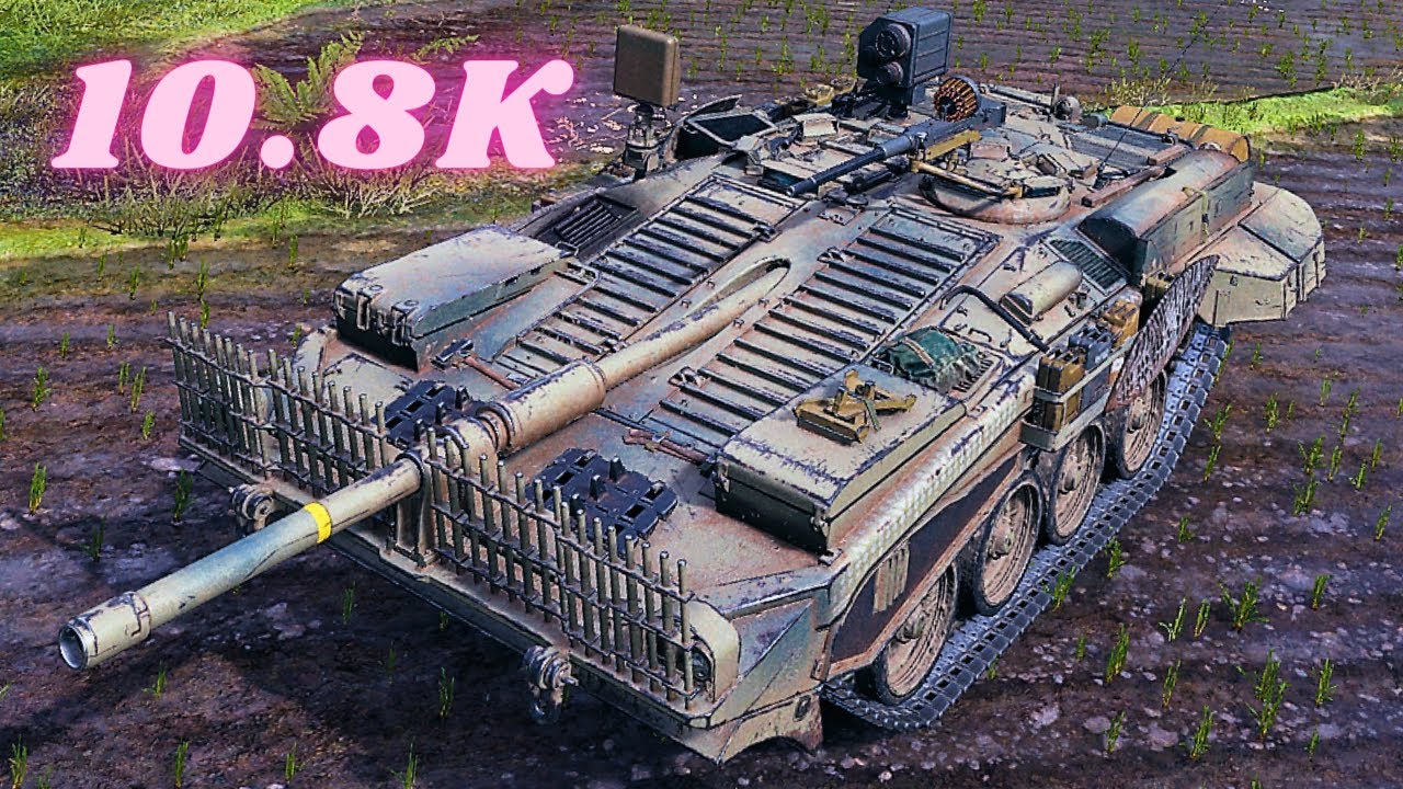 Strv 103B 10.8K Damage 6 Kills World of Tanks Gameplay (4K) - YouTube