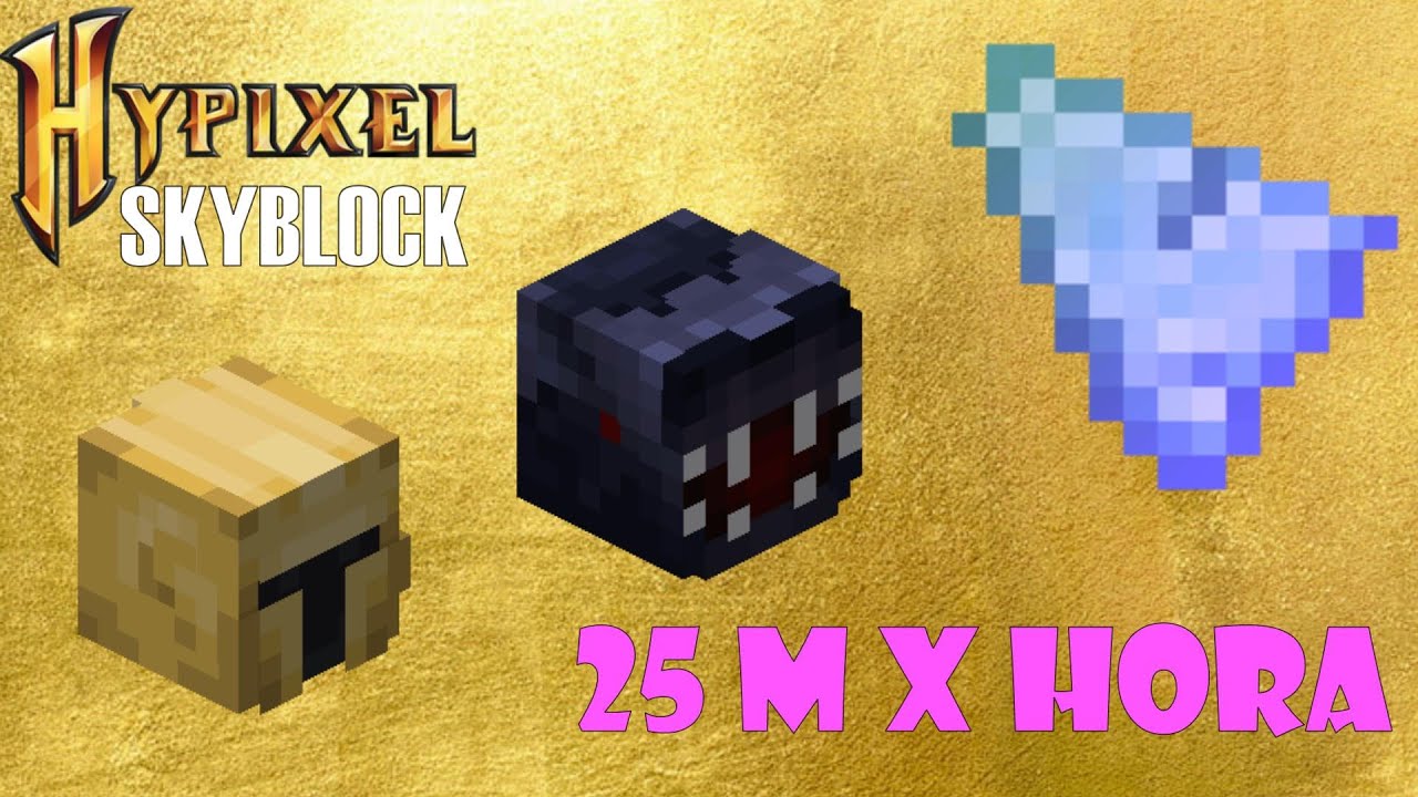 Divan's Drill 25 Millones la hora fácil Hypixel Skyblock YouTube