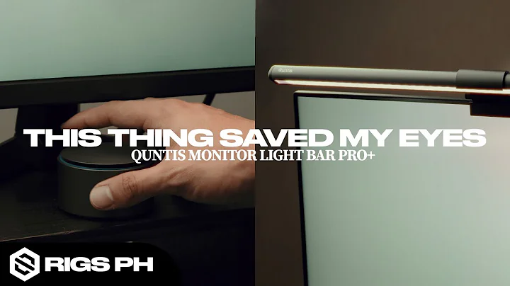 The Essential Benefits of a Monitor Screen Light for Your Desk Setup | Quntis Monitor Light Bar PRO+